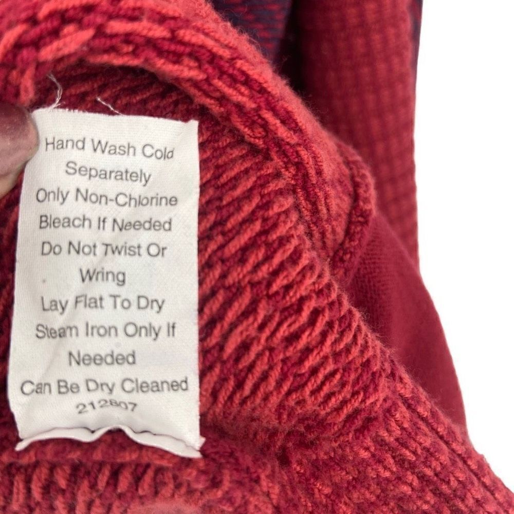 Cabi Red Joy Open Front Cardigan Sweater Red Small‎ - Picture 7 of 9